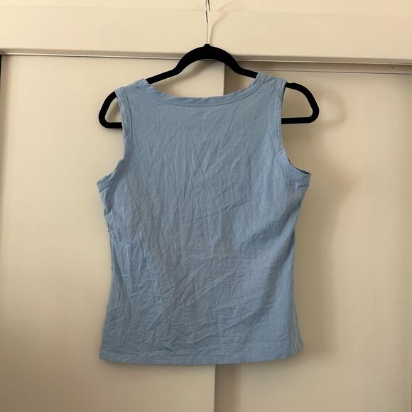 Hanna Andersson Blue Cotton Tank - Picture 2 of 6